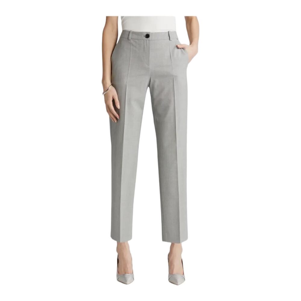 BOSS Hugo Boss pants Tasewa Slim Fit Stretch Wool Blend grey size 10